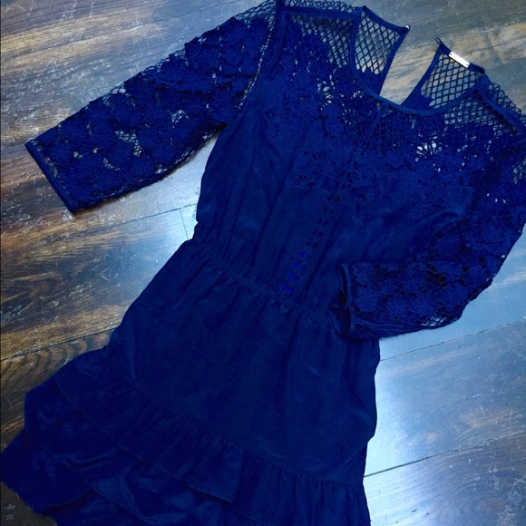 Rebecca Minkoff Silk Lace Dress