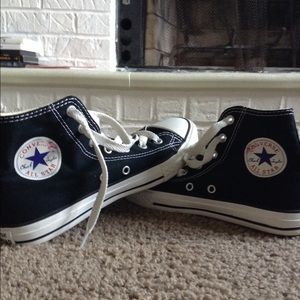 Black and White Converse