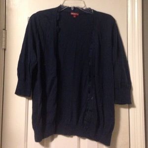 Navy cardigan