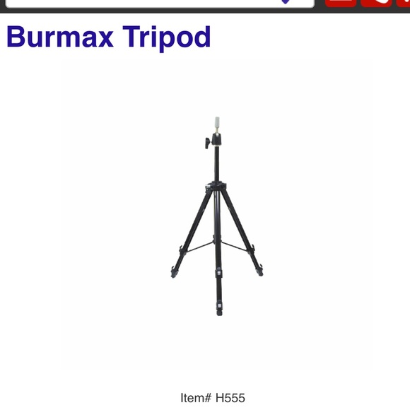 Cosmetology tripod