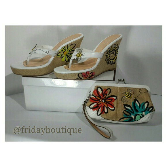 Coach Set - Shoes & Wristlet - Picture 2 of 4