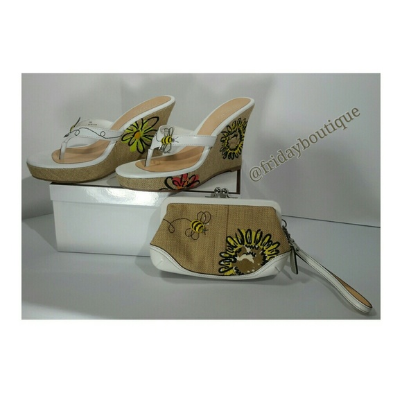 Coach Set - Shoes & Wristlet - Picture 3 of 4