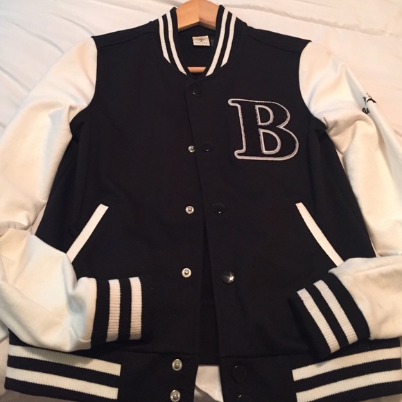 H&M lettermans fitted jacket