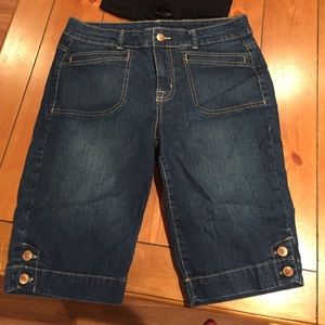 Women Bermuda jean shorts