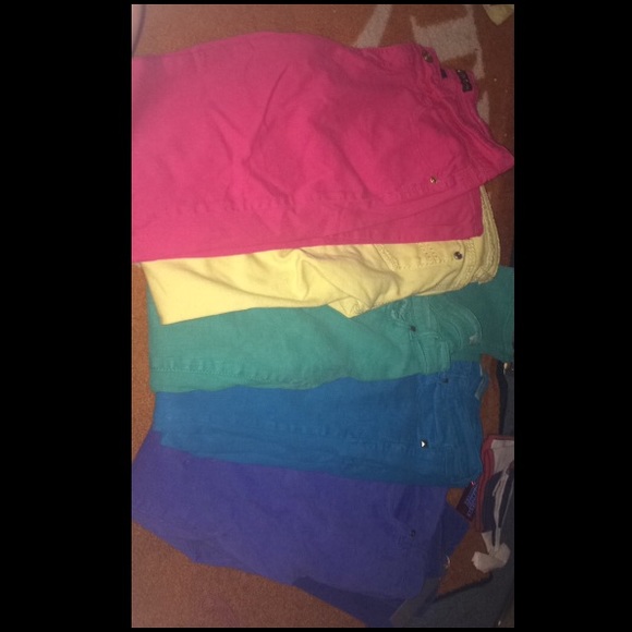 Colorful forever 21 jeans!