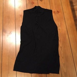 Women's medium black blouse