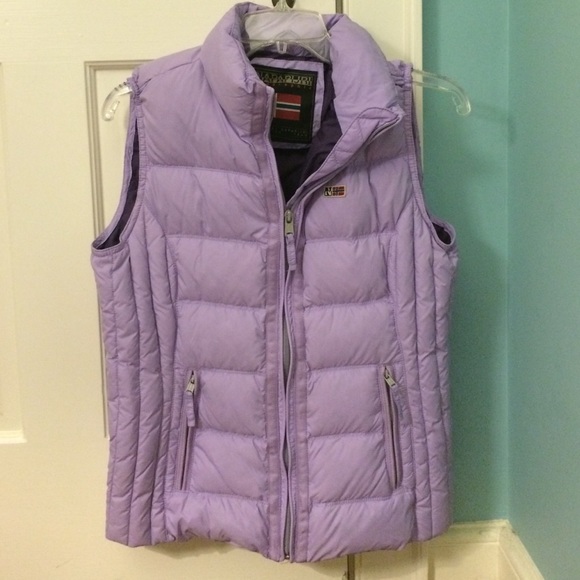 Napapijri Light Purple Vest - Picture 1 of 3