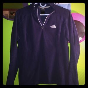North Face quarter zip fleece