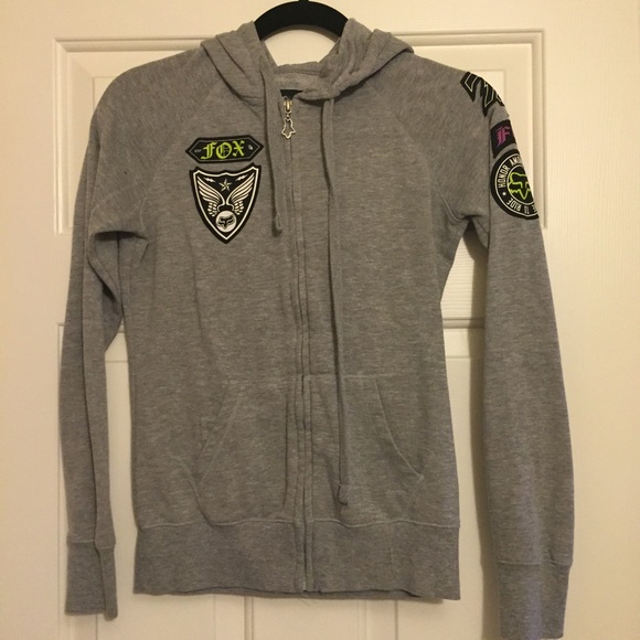 Fox zip up jacket