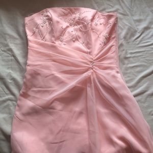 Pink prom dress
