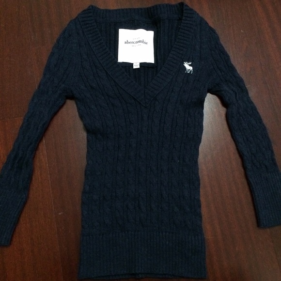 Dark Navy Knit Sweater