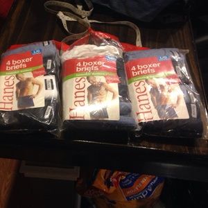 Hanes boxer briefs