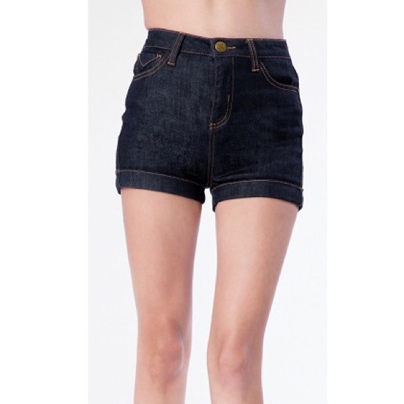 SOLD: High waisted jean shorts