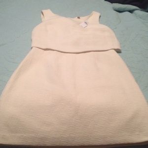 Banana Republic cream colored dress. New with tags