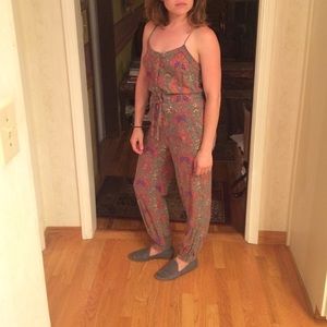 Paisley Free People Jumpsuit