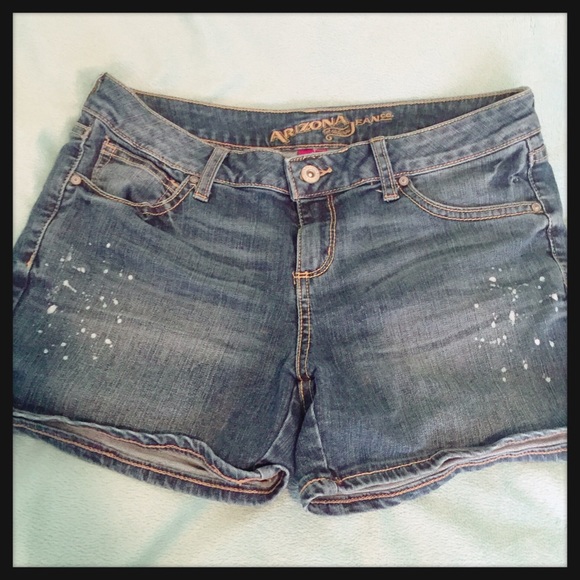 Arizona Printed Jeans Shorts - Picture 1 of 2