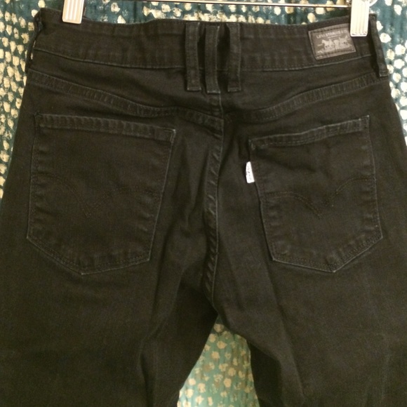 Levi's Black Denim Legging Jeans - Picture 4 of 4