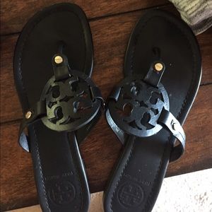 Black Tory Burch Sandals. Size 8.5.