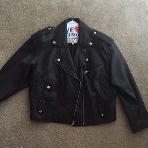 Classic Wilson Motorcycle jacket
