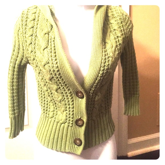 Green sweater