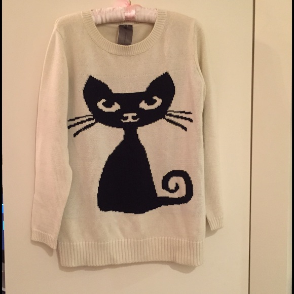 Cat sweater from Moon Collection LA