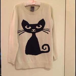 Cat sweater from Moon Collection LA