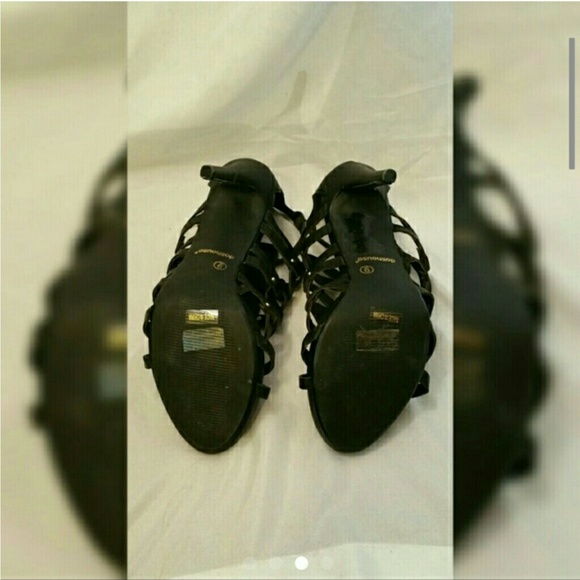 ❌sold❌ Dollhouse Caged gladiator heels - Picture 3 of 4