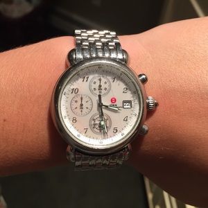 Stainless steel Michelle watch