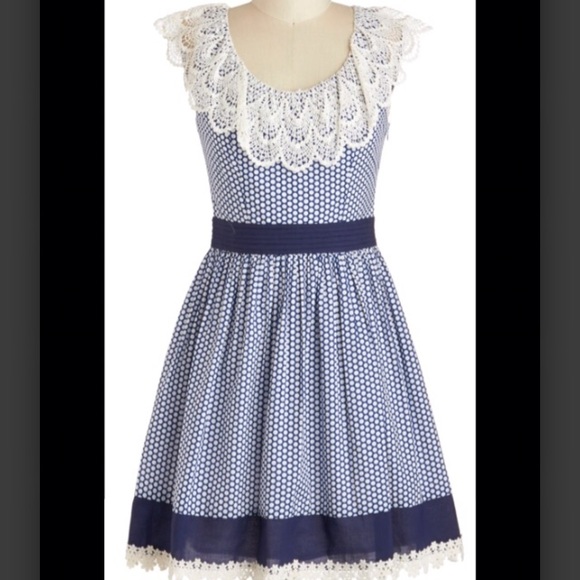 ModCloth "Blueberry Muffin Dress" Never Worn! - Picture 1 of 4