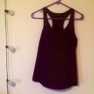 Purple chiffon tank top