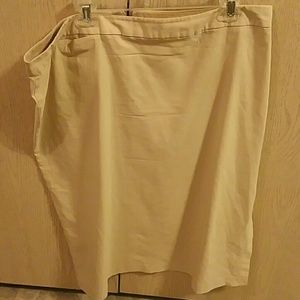 Tan Casual Skirt