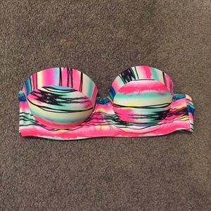 forever 21 multicolor neon bikini tops