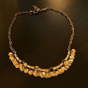 Jcrew baguette jeweled and bangled necklace