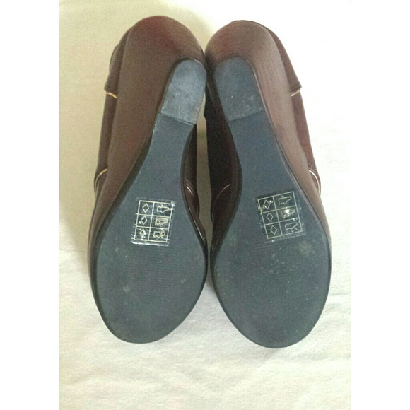 {UO Deena & Ozzy} Tan Lace-up Wedge Boot Worn 1x - Picture 3 of 3