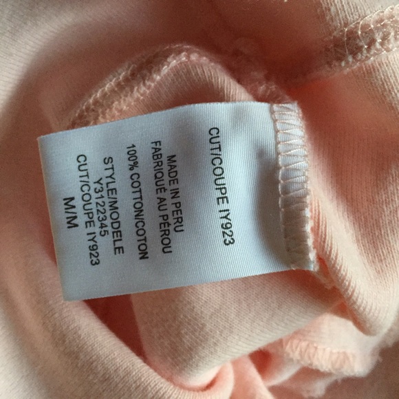 Guess Pale Pink Quarter Sleeve - Picture 3 of 4