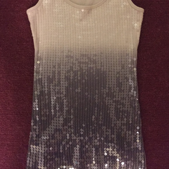 Grey/Taupe Ombré Tank top. - Picture 3 of 4