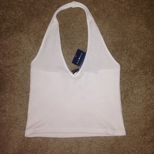 Brandy Melville white Lena halter