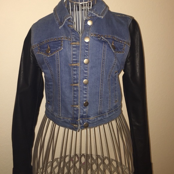 Denim & Leather Jacket