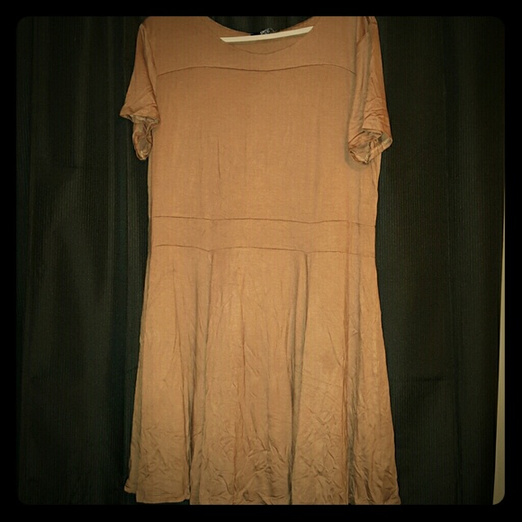 ASOS flounce skater dress