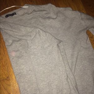 Zara oversized grey sweater shirt