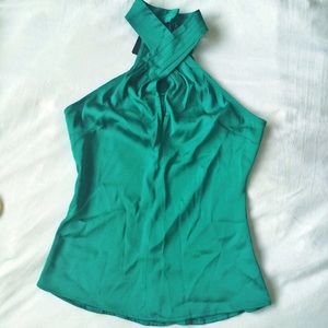 NWT Guess: Teal Keyhole Halter