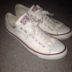 White Converse- Chuck Taylor's.