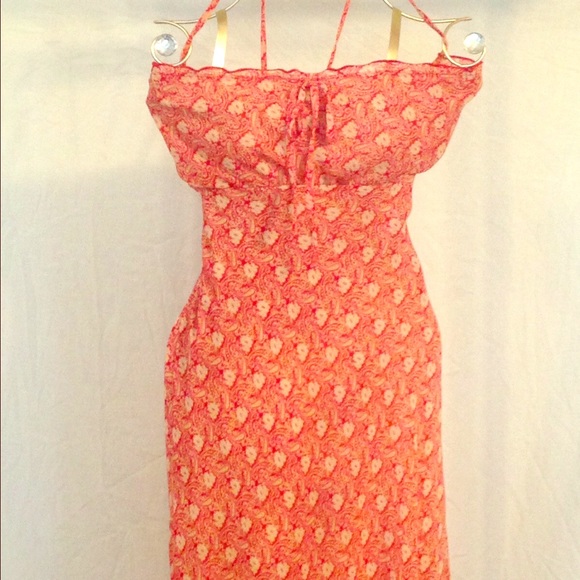 Classy calf length  summer dress