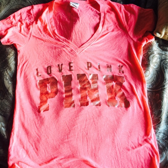 Victoria secret pink shirt size large