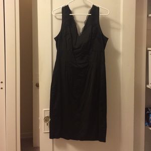 Black Knee-Length Cocktail Dress