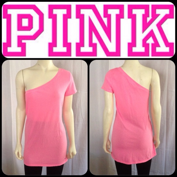 EUC Victoria's Secret one-armed top M & wristlet