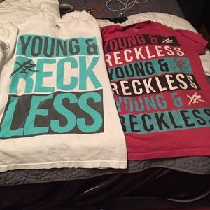 Young and reckless tees