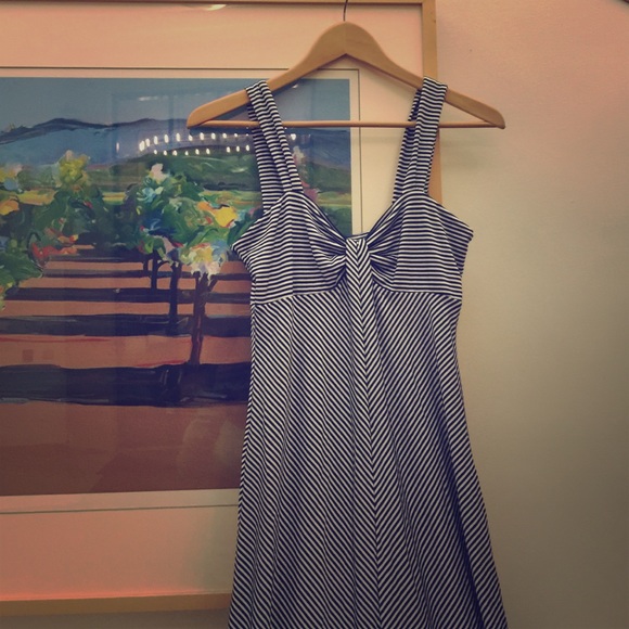 🌀Max Studio Maxi dress- blu/wht color. Sz MD🌀
