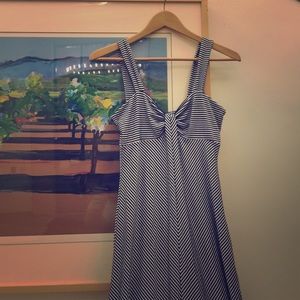 🌀Max Studio Maxi dress- blu/wht color. Sz MD🌀