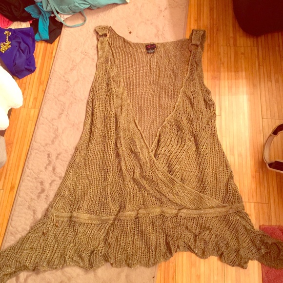 Olive swimsuit cover up(1) - Picture 1 of 4